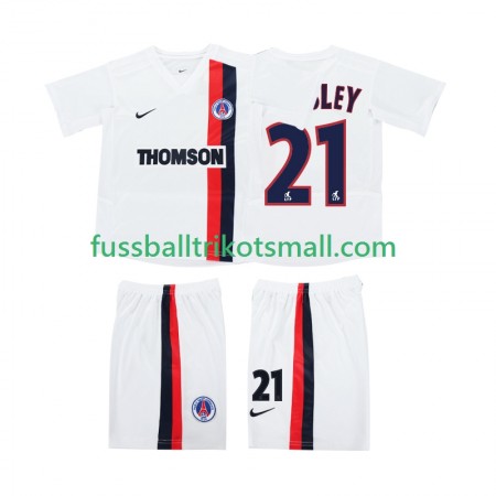 Fußballtrikots AC Mailand WESLEY 21 2003 Retro Kinder 2002 Kurzarm Auswärts-trikot kaufen